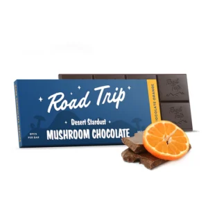 Home desert stardust magic mushroom chocolate bar dark chocolate orange