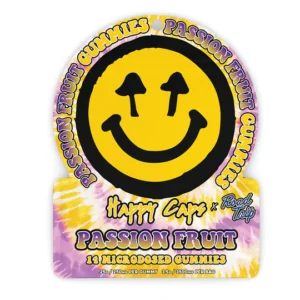 Home happy caps® x road trip microdosed gummies + functional mushrooms passion fruit