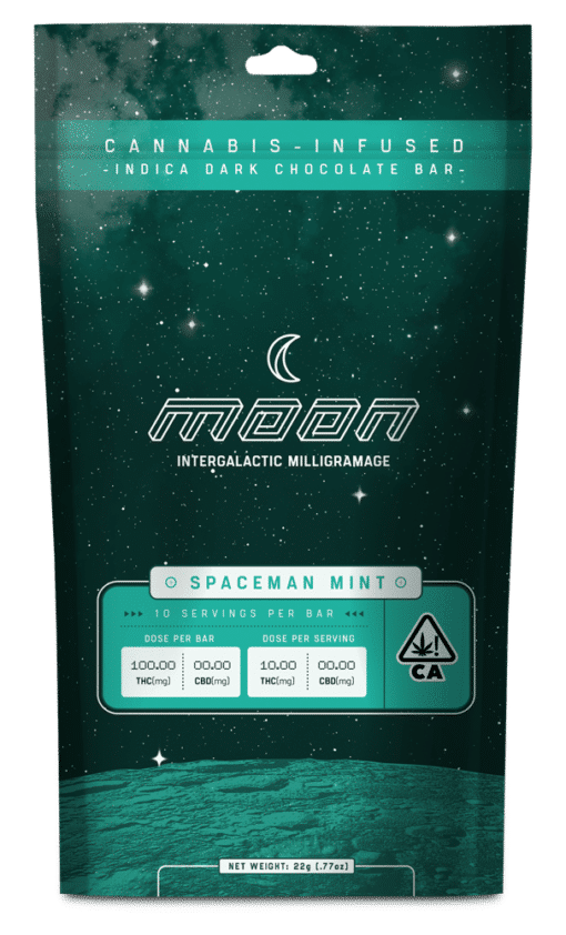 Moon Chocolate Bars – Spaceman Mints | Indica